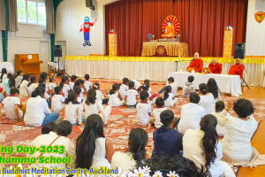 Kids Program Alms Giving 2023